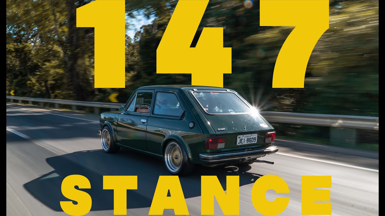 FIAT 147 STANCE | SUSPENSÃO A AR | RODAS 15 TALA 8  | SETE SETE FILMS