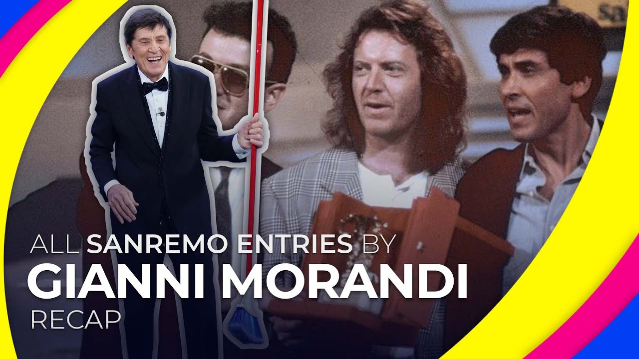 All Sanremo entries by GIANNI MORANDI | RECAP