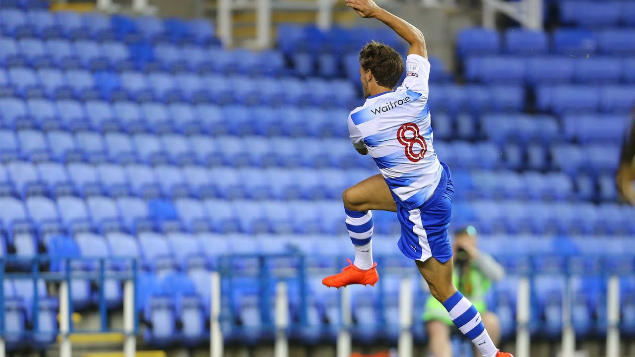 John Swift's first goal for Reading, against AFC Bournemouth in pre-season