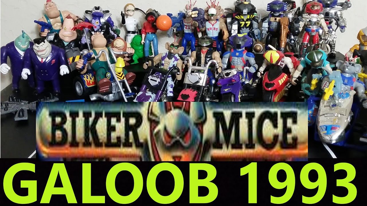 RETRO-WED: BIKER MICE FROM MARS 1993 ENTIRE TOY LINE OF FIGURES AND VEHICLES