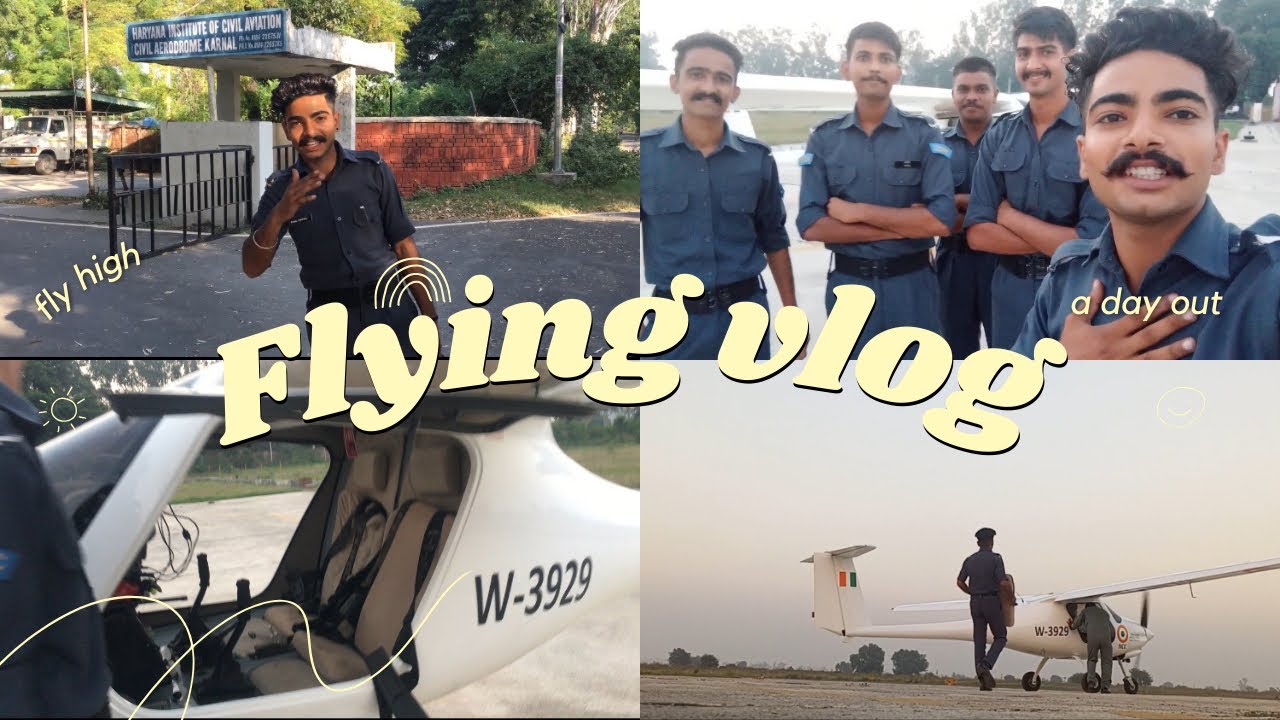 A Flying day in a life of a Cadet 👍 full enjoy 😉 flying cadet