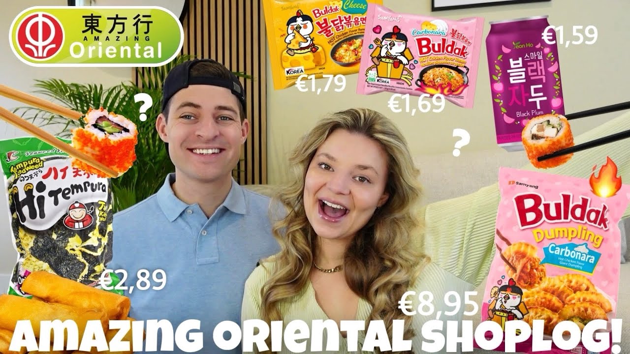AMAZING ORIENTAL SHOPLOG & SNACKS TESTEN JANUARI 2026 | Joyce Rikken