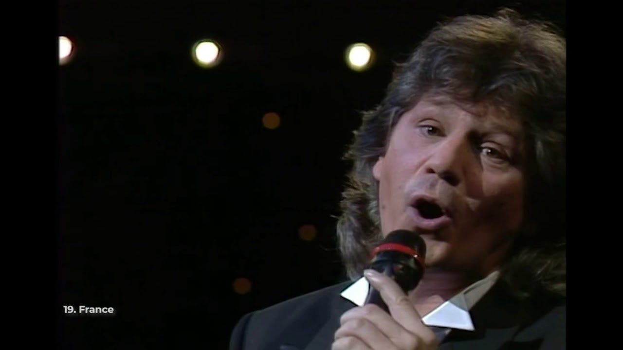 France 🇨🇵 - Eurovision 1988 - G&eacute;rard Lenorman - Chanteur de Charme