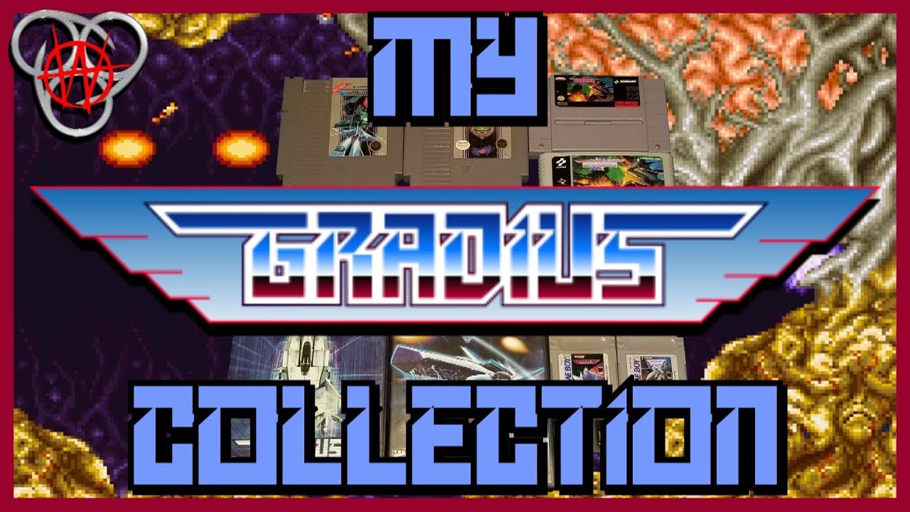 Моя коллекция Gradius + краткое описание каждой классической игры Konami | Nefarious Wes