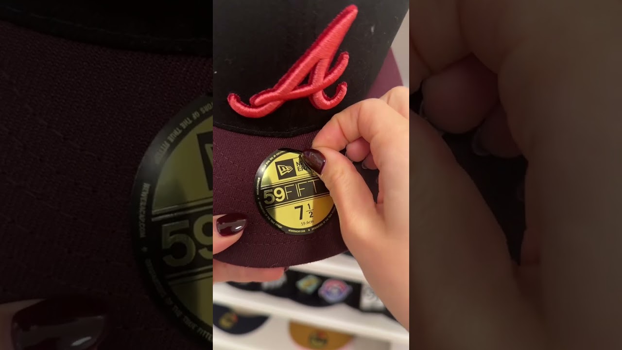 With or without stickers? #shorts #newera #caps #hats