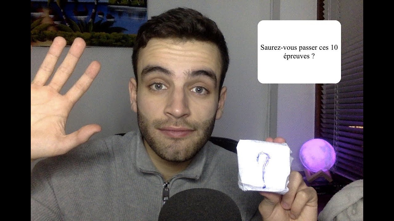 ASMR FRANÇAIS : RECRUTEMENT SUR BASE D'UN TEST AUDITIF !