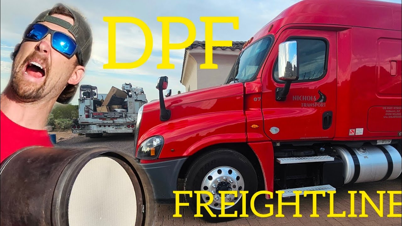 Freightliner Cascadia, код 3720. ЗАПРОС НА УСТАНОВКУ Сажевого фильтра! Не пропускайте этот шаг! М...