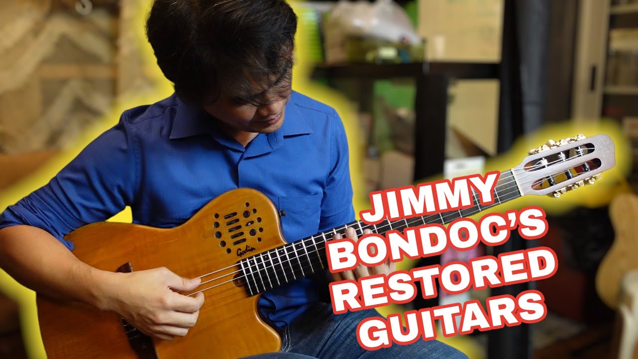 Mr. Jimmy Bondoc's Restored Burnt Guitars  (Part 2)
