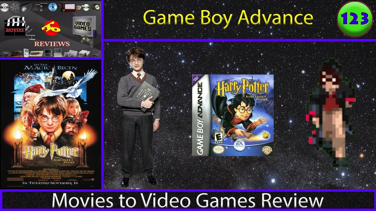 Movies to Video Games Review - Harry Potter and the Sorcerer's Stone (Game Boy Advance)