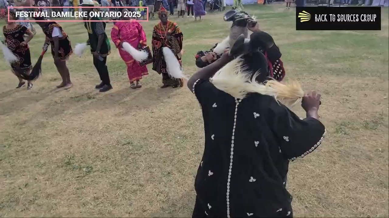 Festival Bamiléké Ontario 2025 – danse traditionnelle Cameroon Association of North Westerners in Ca
