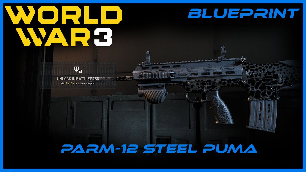 World War 3 | PARM-12 Steel Puma [Blueprint]