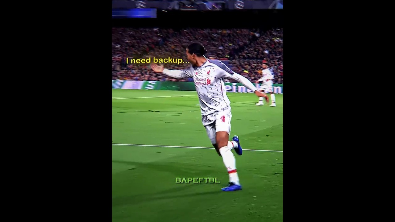 Van Dijk never doubts Messi’s dribbling 🥶