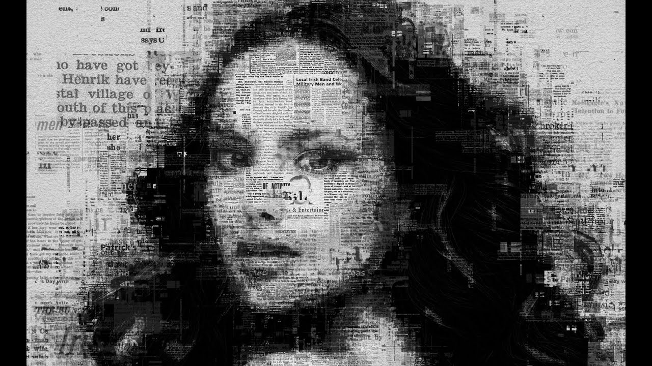 Newspaper Art Photoshop Effect Tutorial