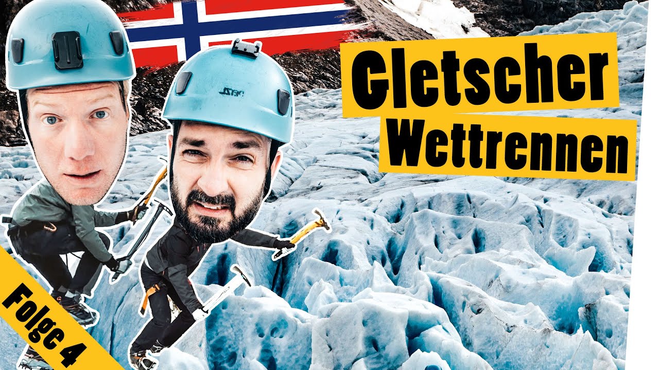 Gefährlicher Gletscher: Wer ist schneller oben? | DSDN goes Nordkap | Folge 4 | Das schaffst du nie!