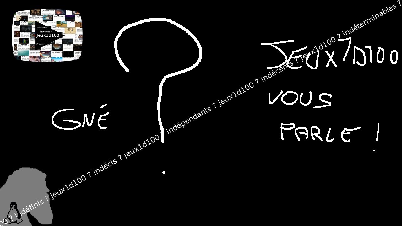 [Sp&eacute;cial] Jeux1d100 vous parle !?