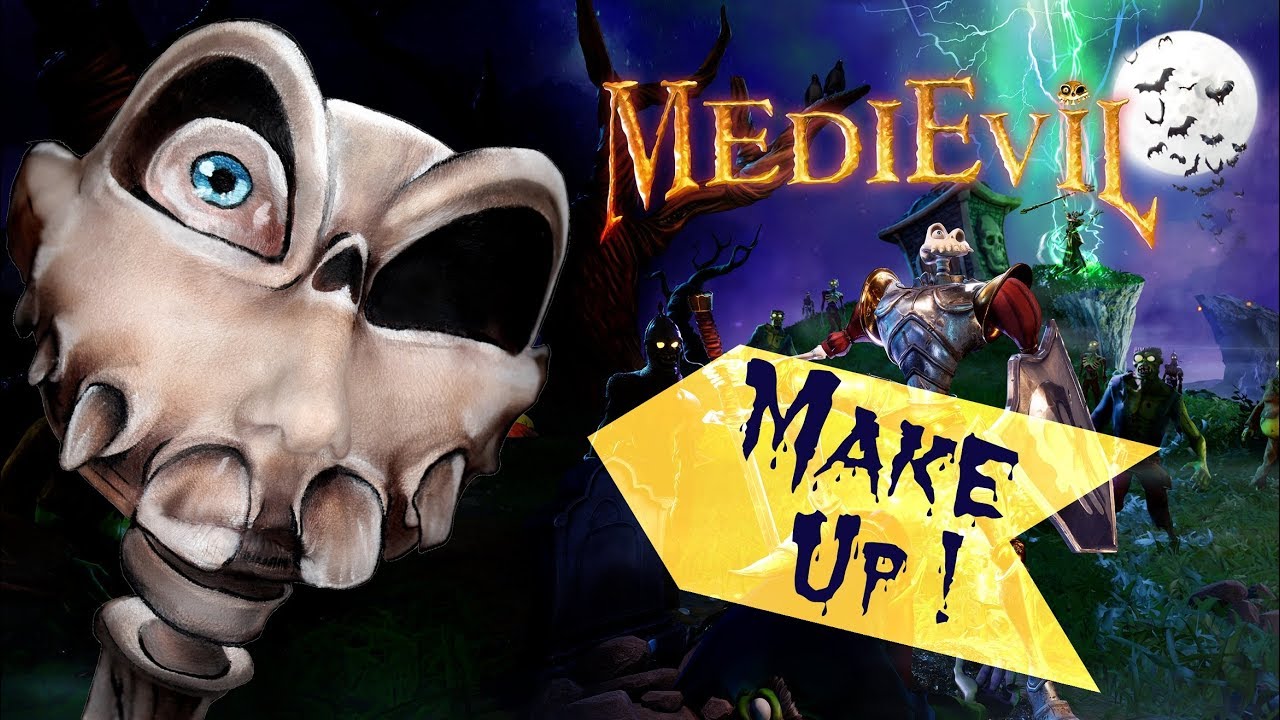 #MEDIEVIL: Sir Daniel Fortesque 💀 MAKEUP & GEWINNSPIEL! 💀