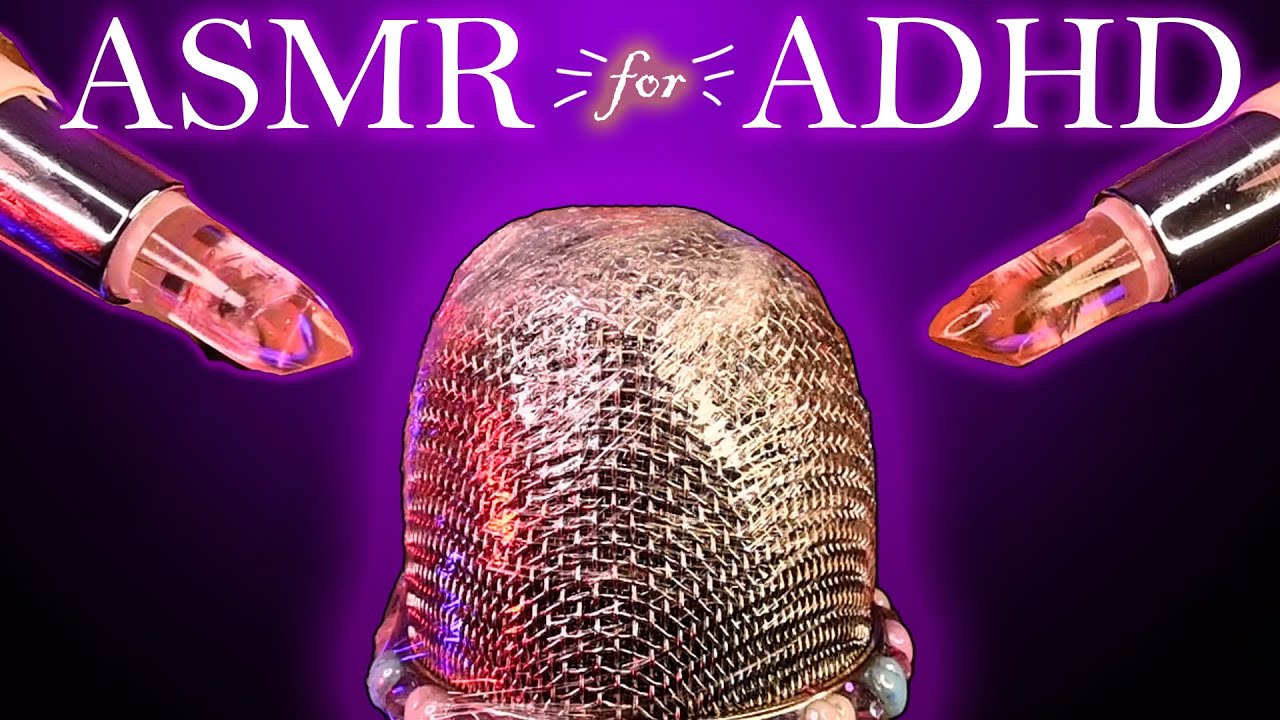 ASMR for People with ADHD💜(No Talking)💜Tingly Trigger Assortment for Focus & Sleep