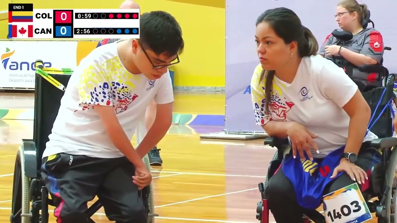 World Boccia Americas Regional Championships 12.12.2021. COLOMBIA vs. CANADA (BC4)