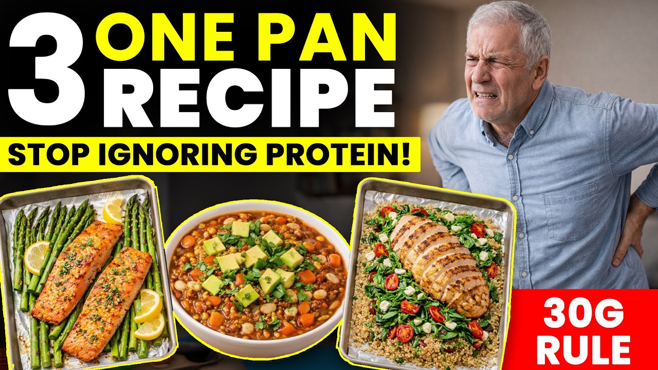 Why Seniors Need 30g of Protein Per Meal (And 3 One-Pan Recipes to Get It)