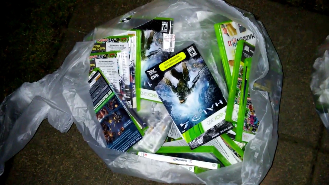 Gamestop Dumpster Dive Night #163