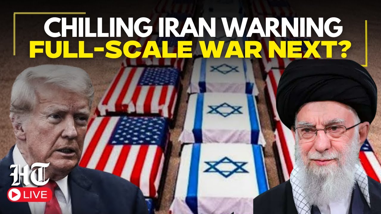 Iran Vs USA LIVE | Iran’s Coffin Murals Send Dark Warning to US and Israel | Khamenei Vs Trump