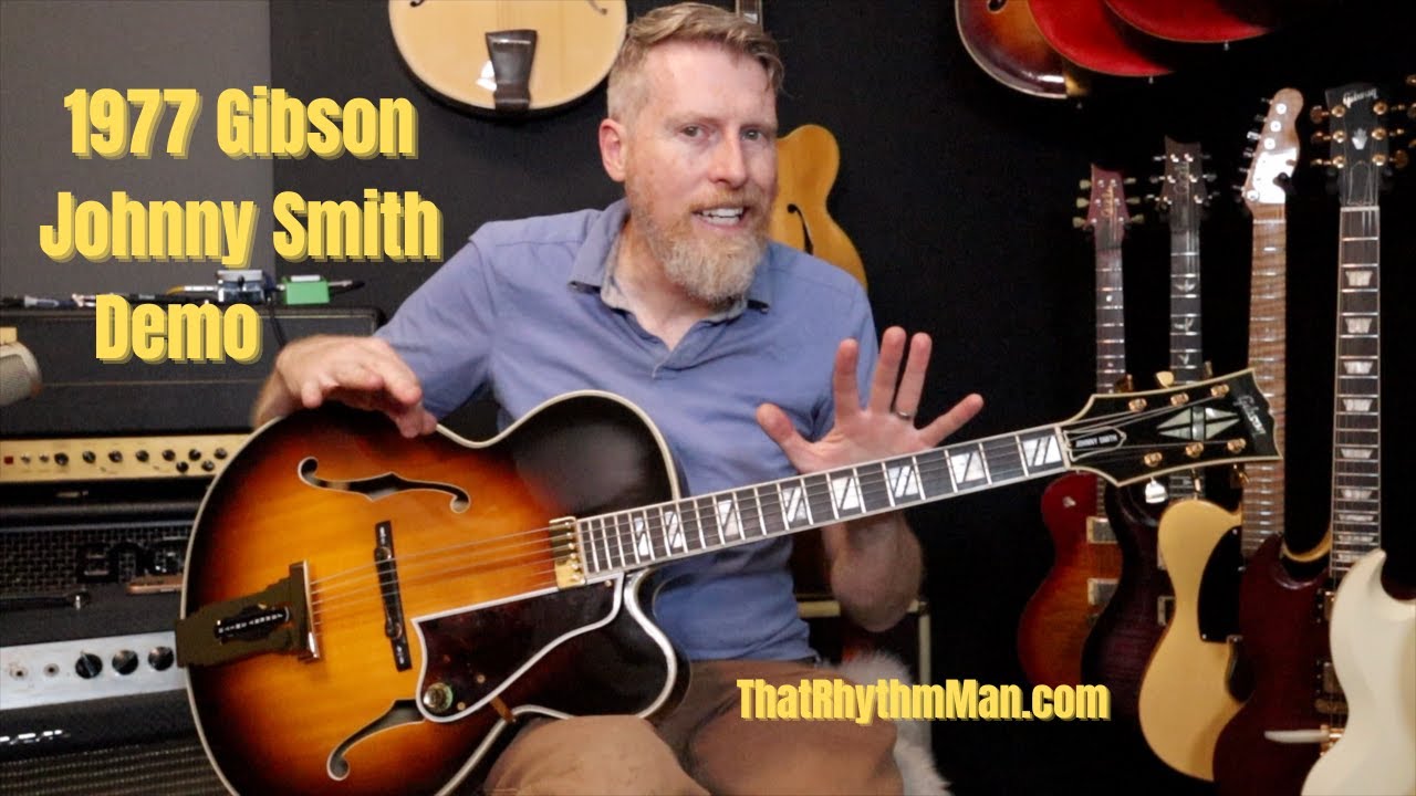 1977 Gibson Johnny Smith in Near Mint Condition - That Rhythm Man Guitars