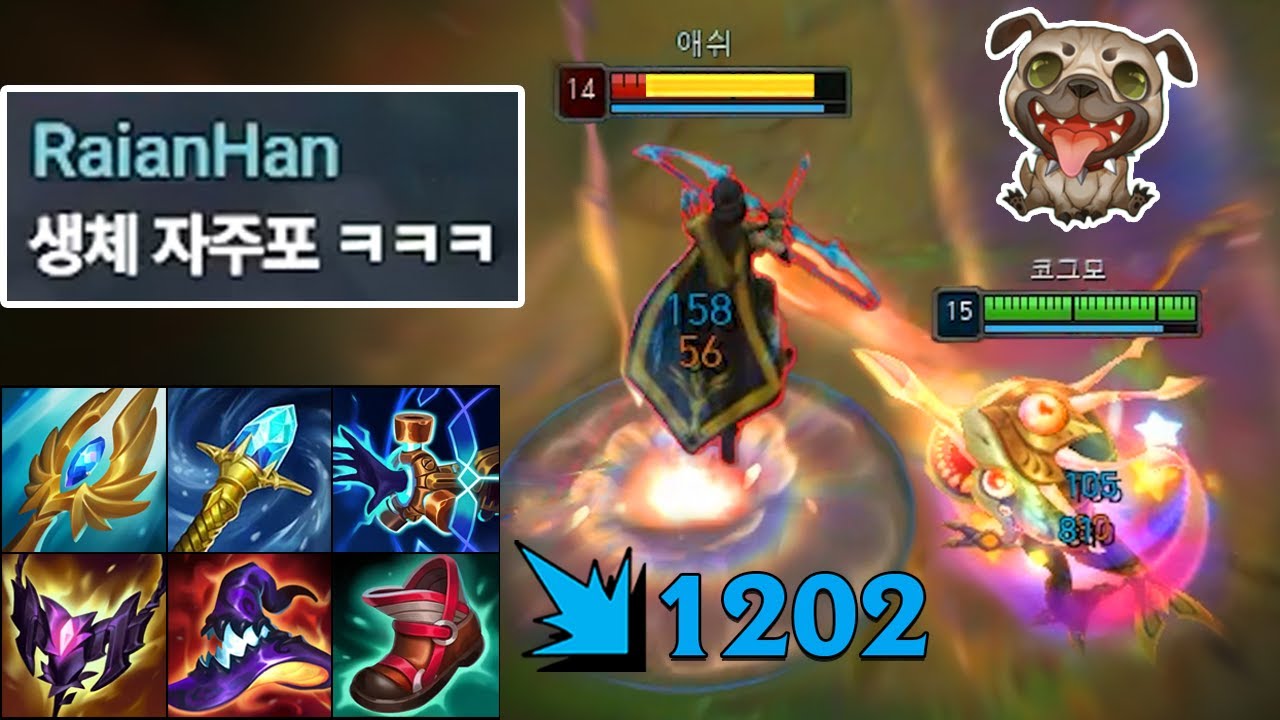 코그모는 더이상 원딜챔이 아닙니다. 분당 1데스로 캐리하는 
