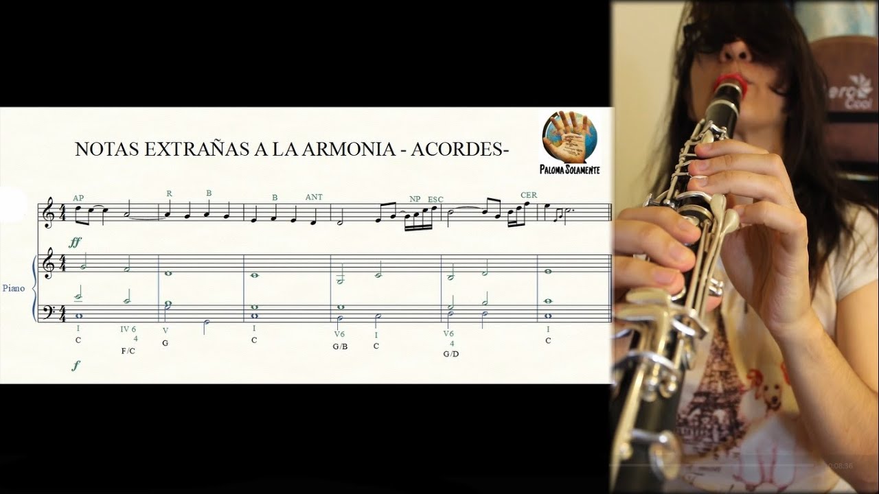 🖖🏽NOTAS EXTRAÑAS A LA ARMONÍA (N. Intermedio) -Explicación, Ejemplos y Obra de Bach-