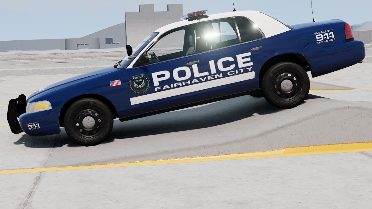 BeamNG Drive - Ford Crown Victoria Police Suspension Testing