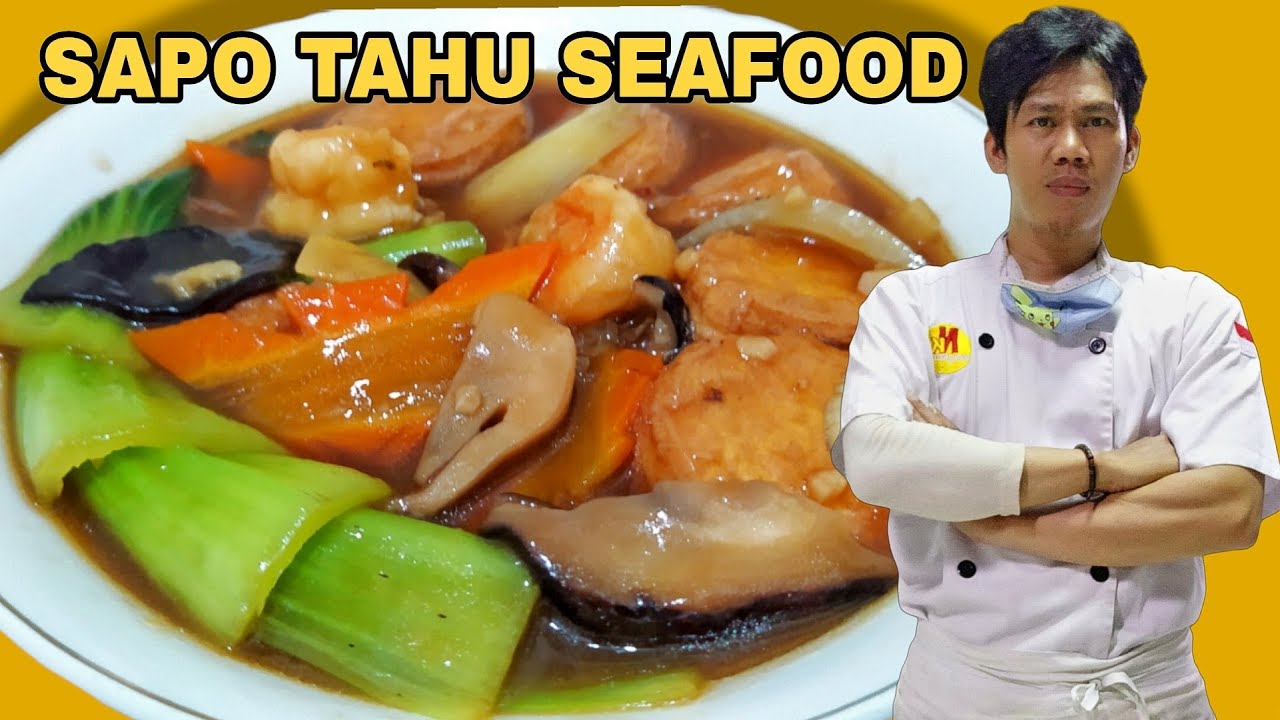 Sapo tahu seafood, style chinese food | ala Nanang kitchen