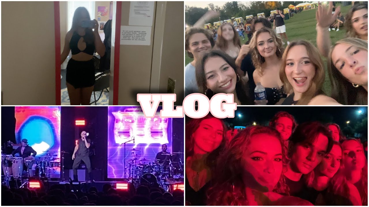 PITBULL KONSERİ + ÜNİVERSİTE/  VLOG