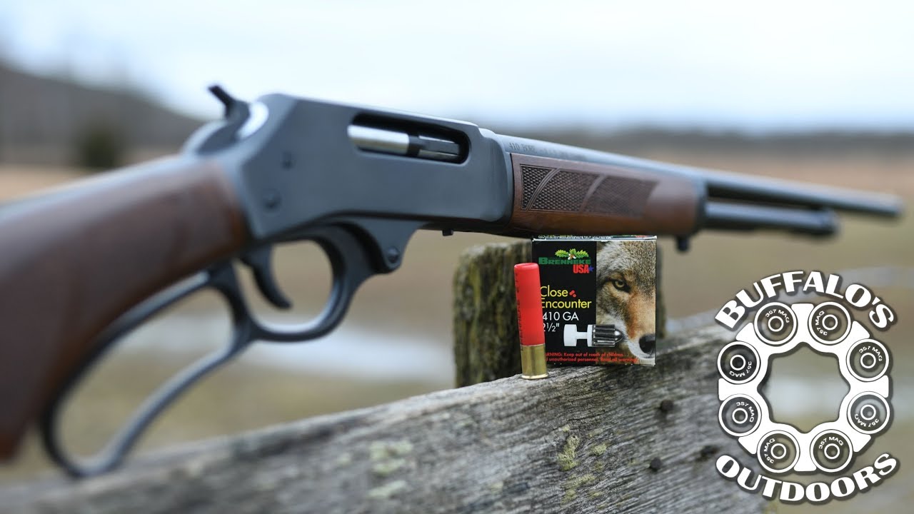 Henry .410 Lever Action и близкий контакт Бреннеке