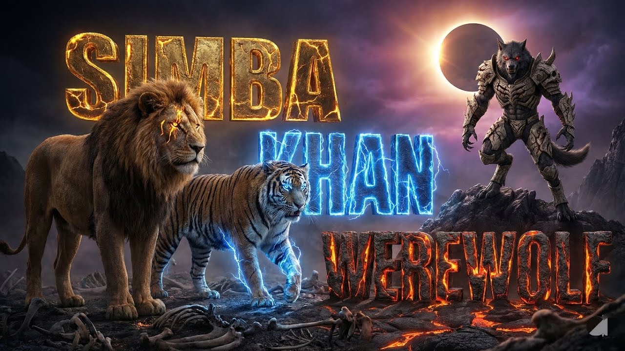 Can SIMBA & KHAN Stop The WEREWOLF KING? The Eclipse War Begins!