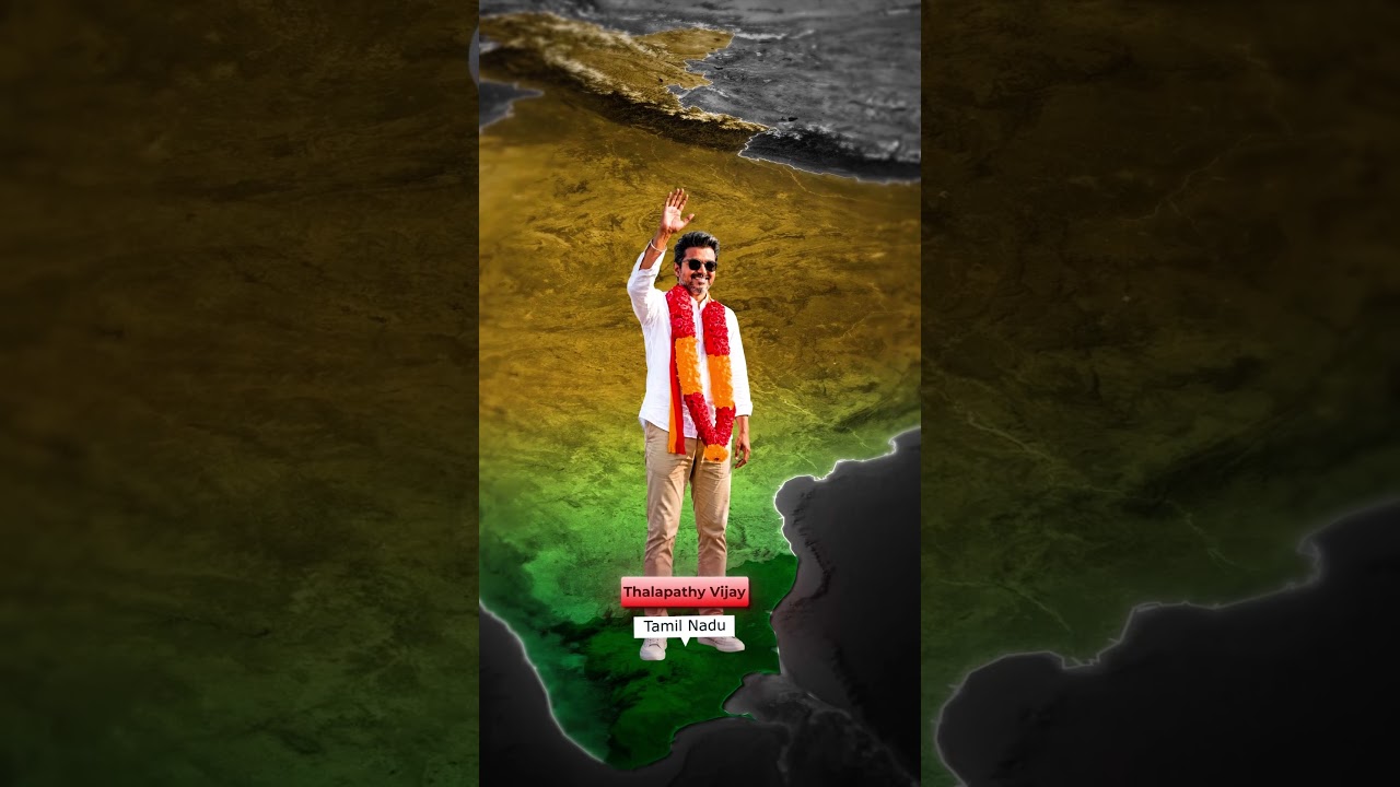 Next PM of India? 🇮🇳    |     #chiefministers #cm #cmyogi #thalapativijay #cmvijay