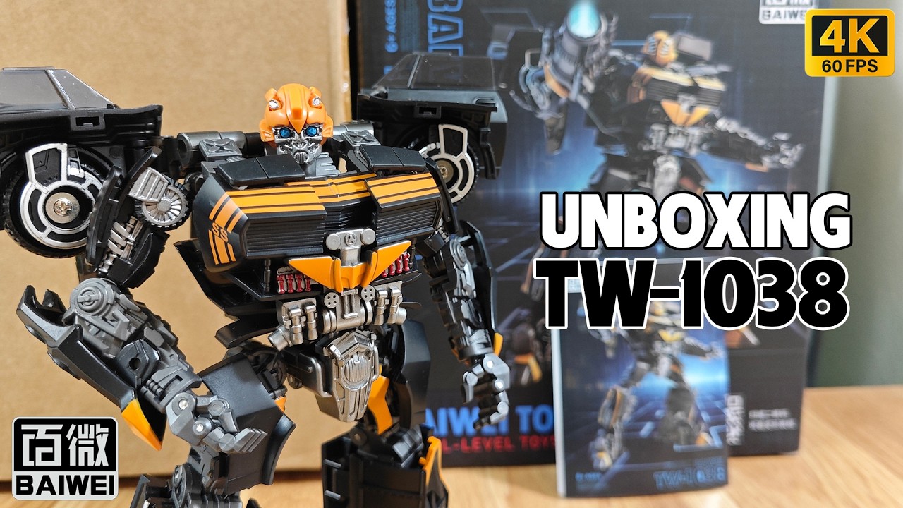 Baiwei TW-1038 Unboxing& quick review | High Octane Bumblebee (Age of Extinction) 4th Party MPM