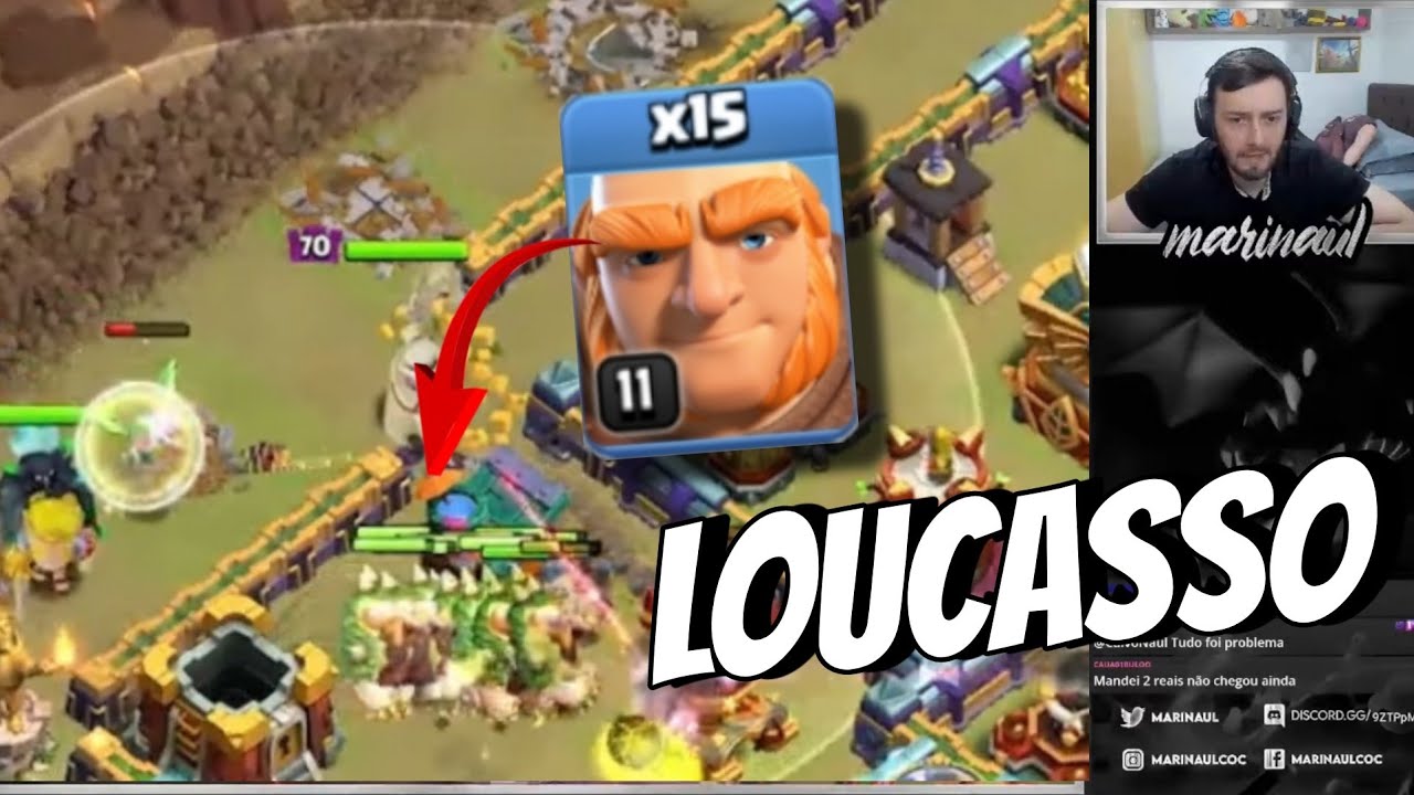 ATACOU COM 15 GIGANTES NA LIGA ! CENAS FORTES #185