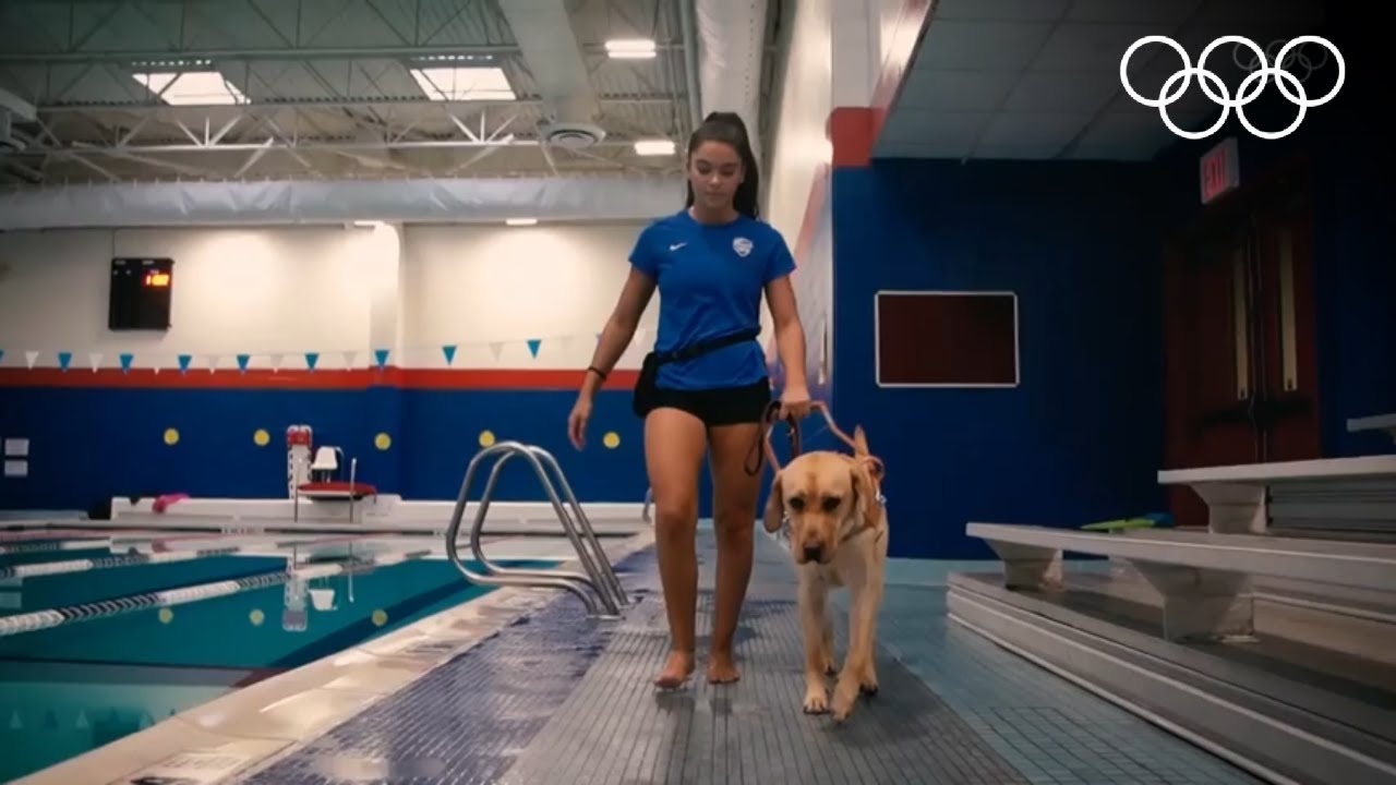 "What does blind look like?" ft. Blind para-swimmer Anastasia Pagonis 🇺🇸