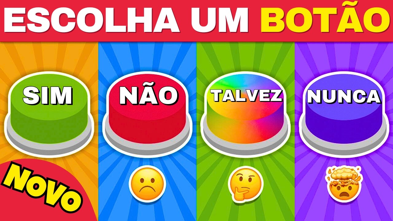 Escolha Um BOTÃO, Escolha Seu PRESENTE, O Que Você PREFERE e Muito Mais!! Quiz Tap