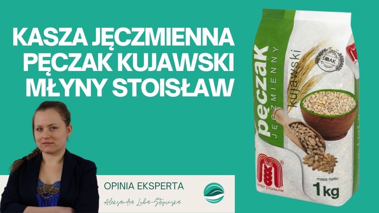Kasza jęczmienna pęczak kujawski, Młyny Stoisław | Opinia eksperta 😎 | Jedz dobrze by Młynarski
