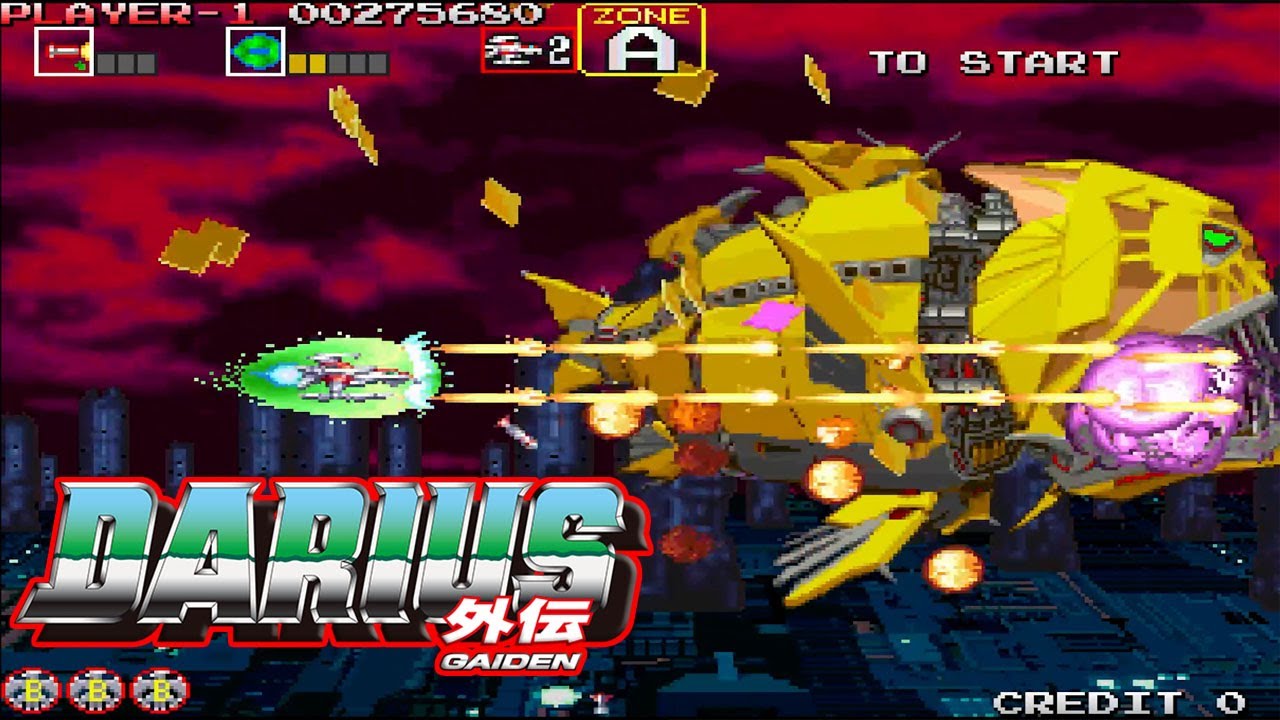 Arcade ダライアス 外伝 / Darius Gaiden - Full Game
