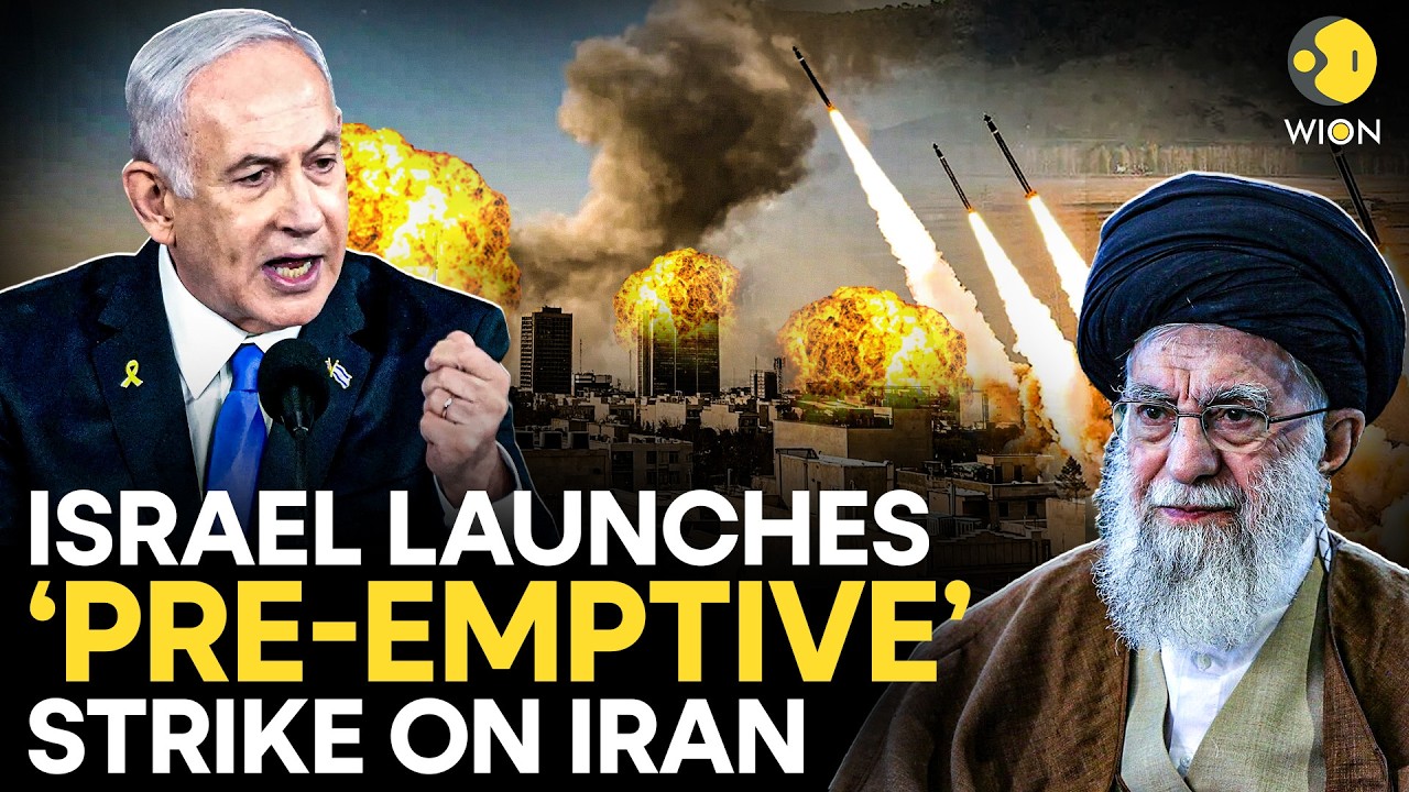 Israel Strikes Iran: Israel Says It Launched Pre-Emptive Attack On Iran | WION Originals