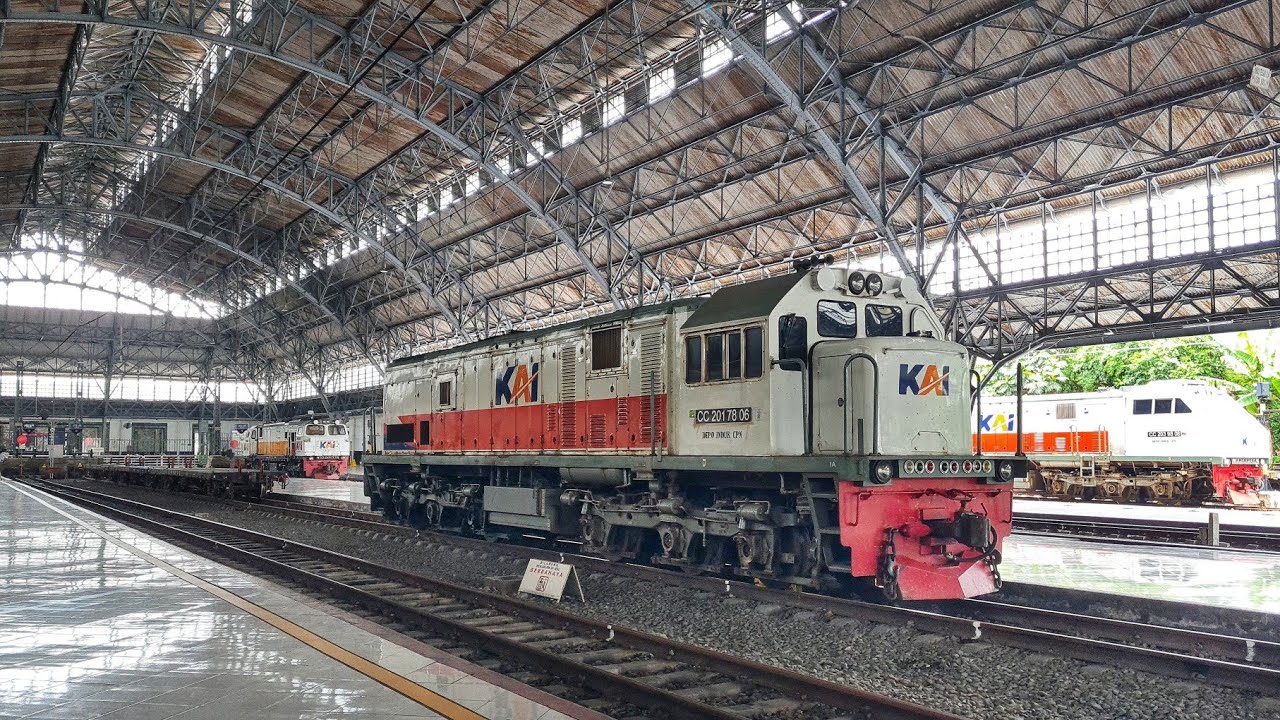 STASIUN TERBESAR PADA ZAMAN BELANDA TAPI MIRISNYA SEKARANG TIDAK ADA SATUPUN KERETA JARAK JAUH !