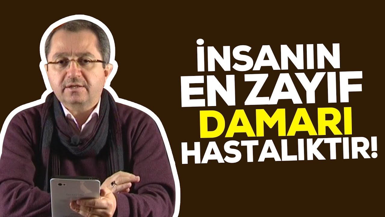 İNSANIN EN ZAYIF DAMARI HASTALIKTIR! - DOST TV - NİHAT DERİNDERE