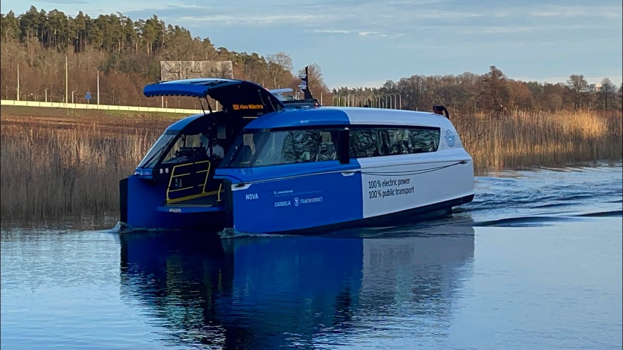 En tur med bärplansbåten E/S Nova!
