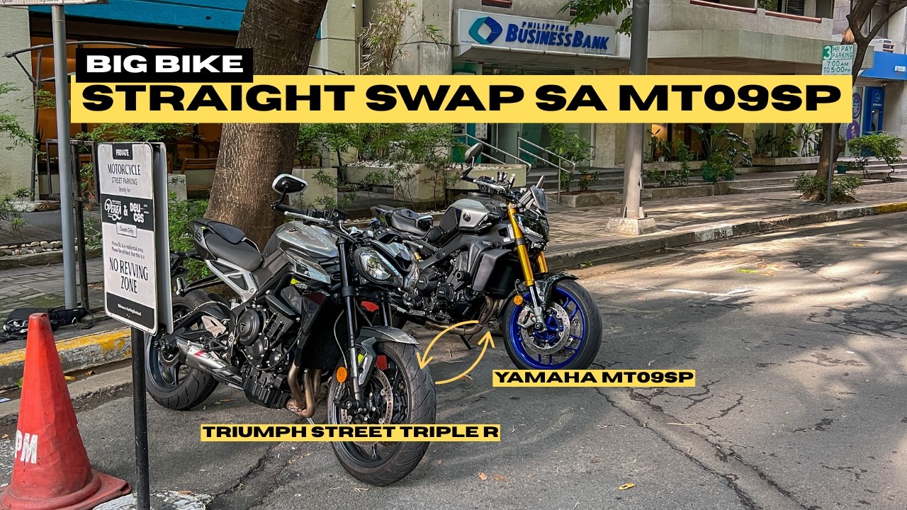 Swapping my Triumph Street Triple to a Yamaha MT09SP | First Ride and Reaction