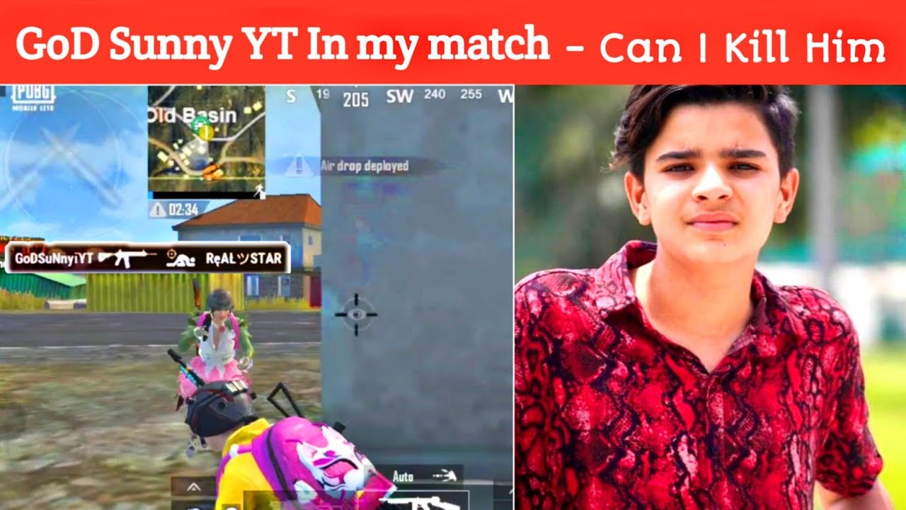 😤 GoDSunny YT In My Match | Can I Kill GoDSunny YT | @SUNNYCHAUDHARY01 & @Harshitc306 #shorts