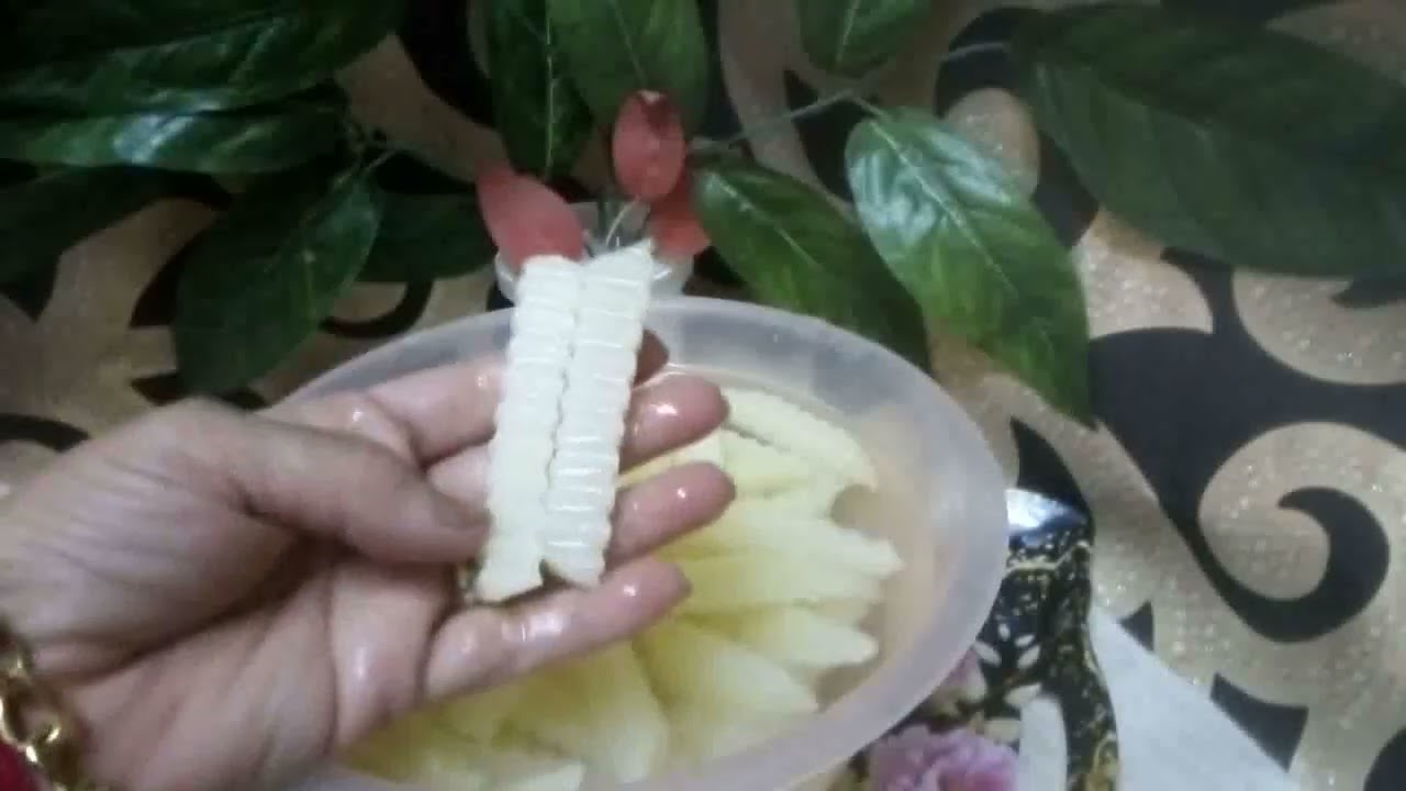 احسن طريقه لتفريز وتخزين البطاطس المحمره