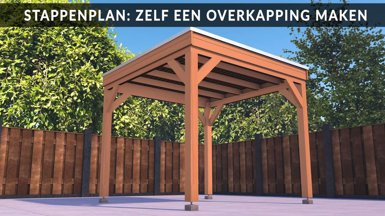 Stappenplan: Zelf een overkapping bouwen | Van Kooten Tuin & Buiten Leven