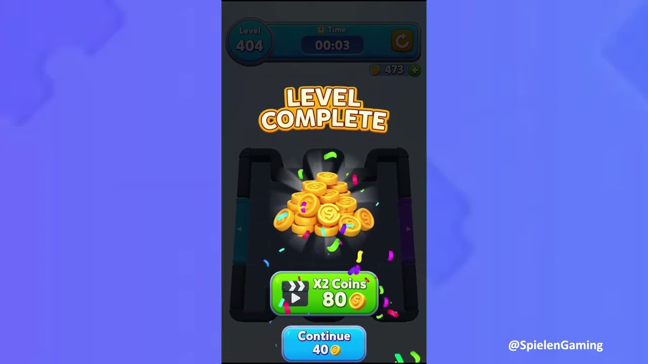 Color Block Jam Level 404 Solution Walkthrough