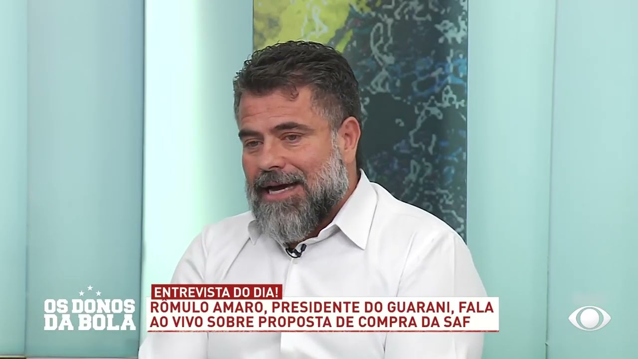 Entrevista com Rômulo Amaro, presidente eleito do Guarani | Os Donos da Bola | 21/01/2026